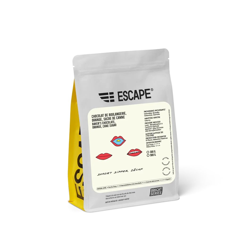 Escape - Sac de Café Café Escape Sunset Sipper Decaf 