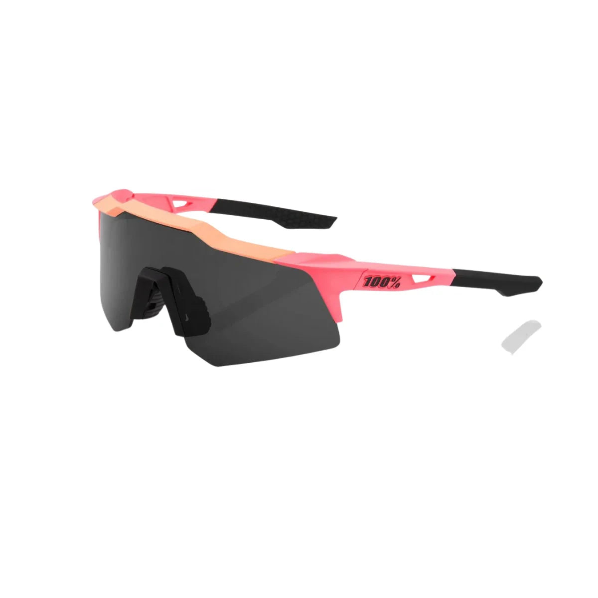100% - Lunettes Speedcraft XS Matte Washed Out Pink - Smoke Lens Lunettes 100% 