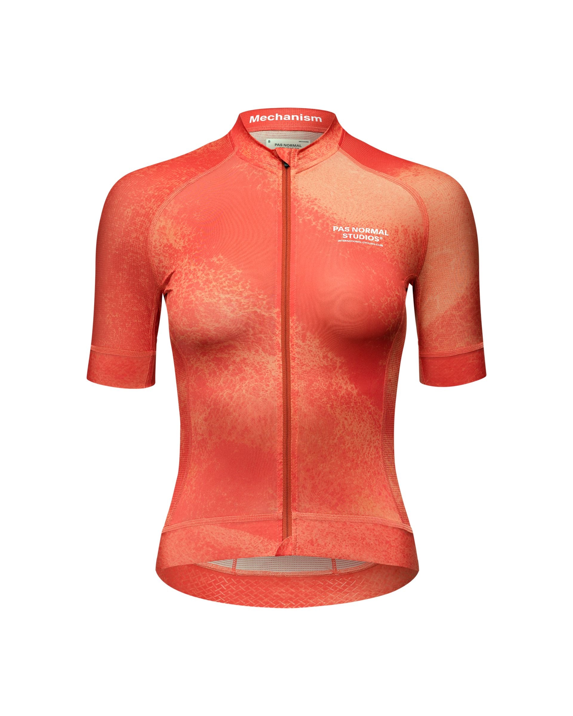 Pas Normal Studios - Maillot Mechanism Femme SS26 Maillots Pas Normal Studios Hibiscus Orange XS 