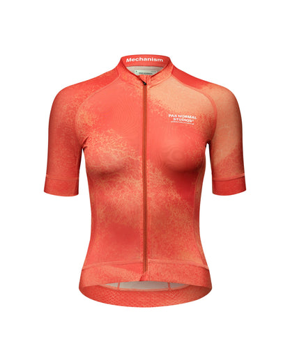 Pas Normal Studios - Maillot Mechanism Femme SS26 Maillots Pas Normal Studios Hibiscus Orange XS 