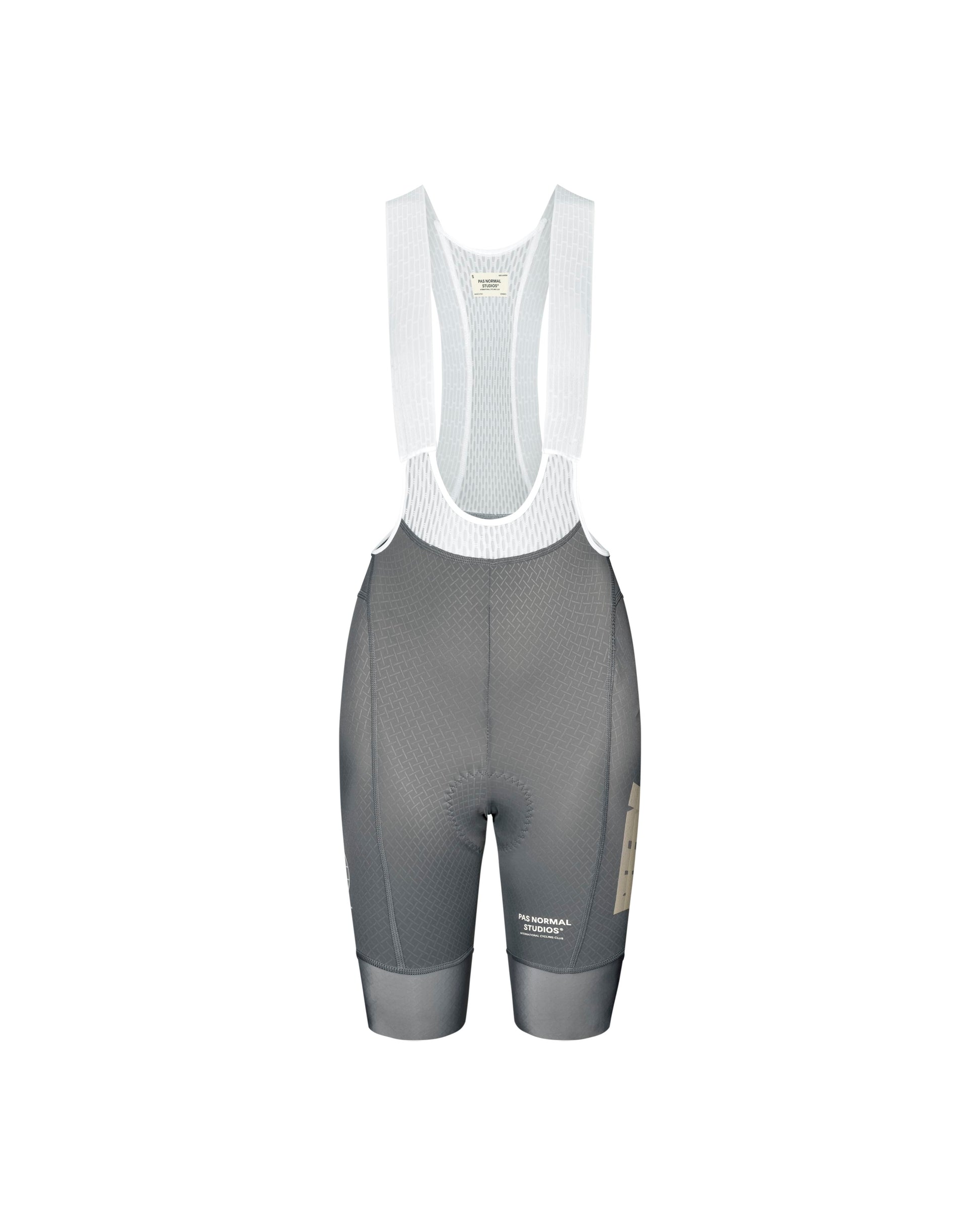 Pas Normal Studios - Bib Mechanism RTN Femme SS26 Bibs Pas Normal Studios Medium Grey XS 