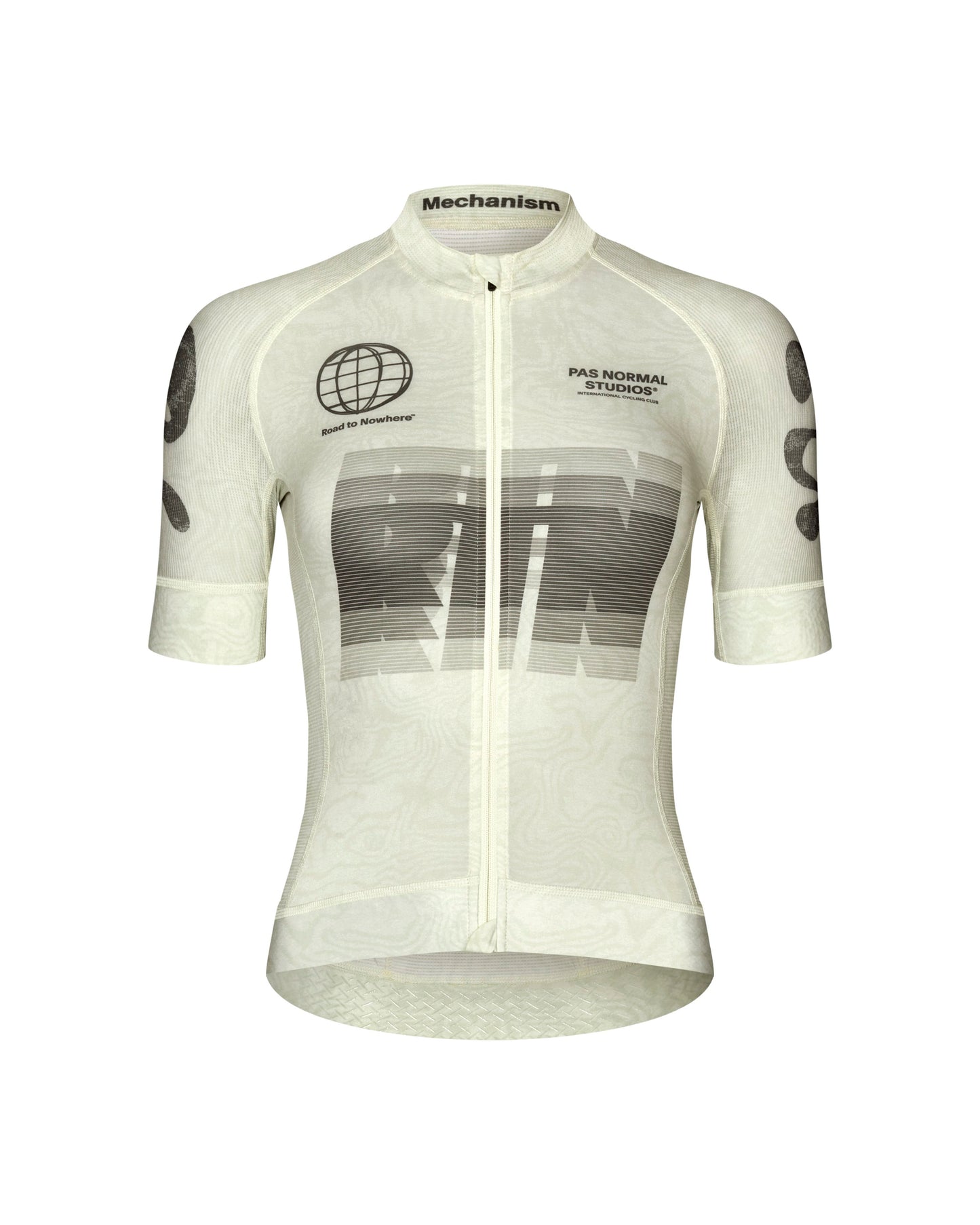 Pas Normal Studios - Maillot Mechanism RTN Femme SS26 Maillots Pas Normal Studios AOP RTN Off-White XS 