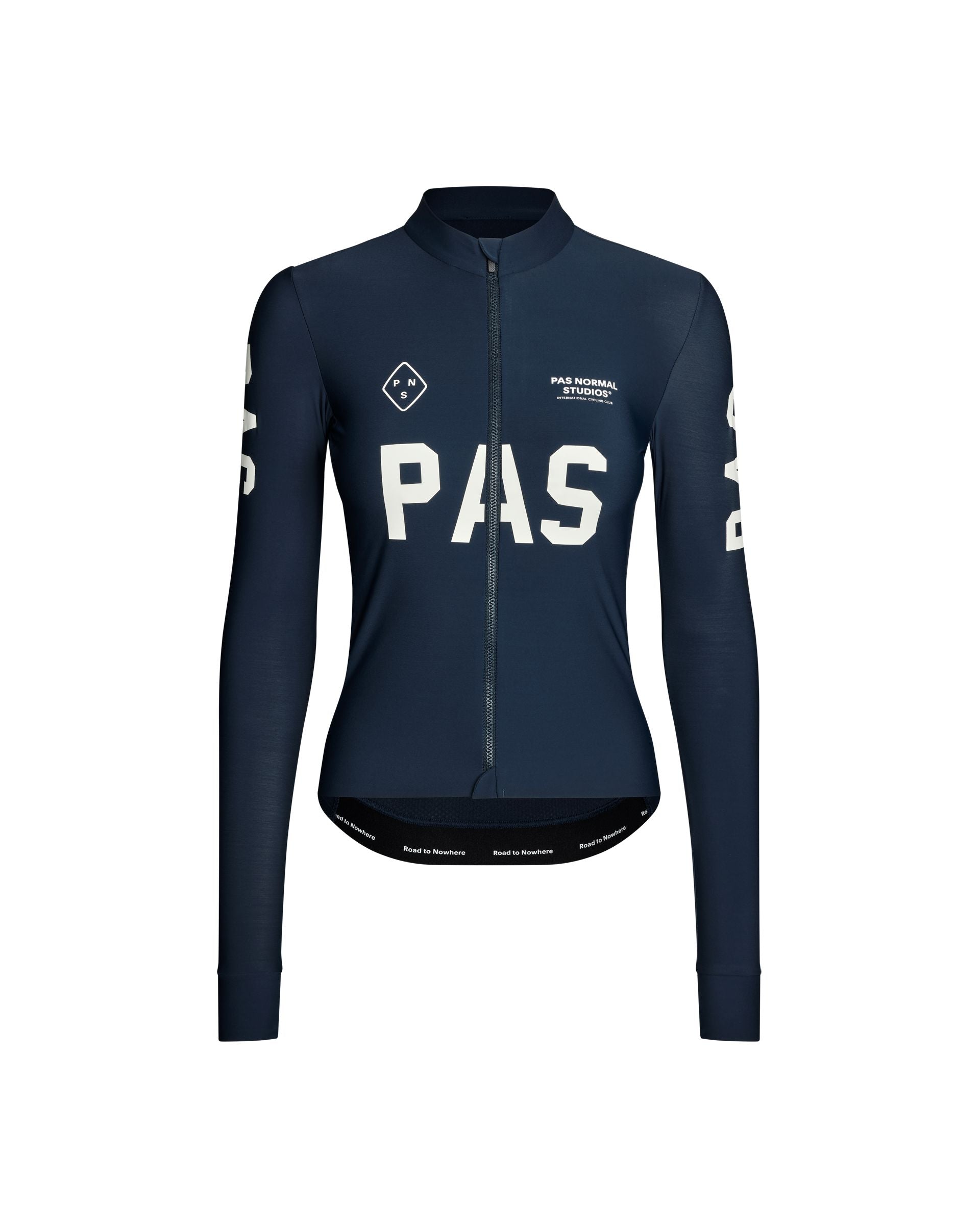 Pas Normal Studios - Maillot Mechanism Long PAS Femme AW25 Maillots Longs Pas Normal Studios Navy XS 