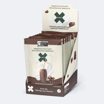 XACT Nutrition - Récupération Immédiate Boîte de 24 XACT Nutrition Chocolat 