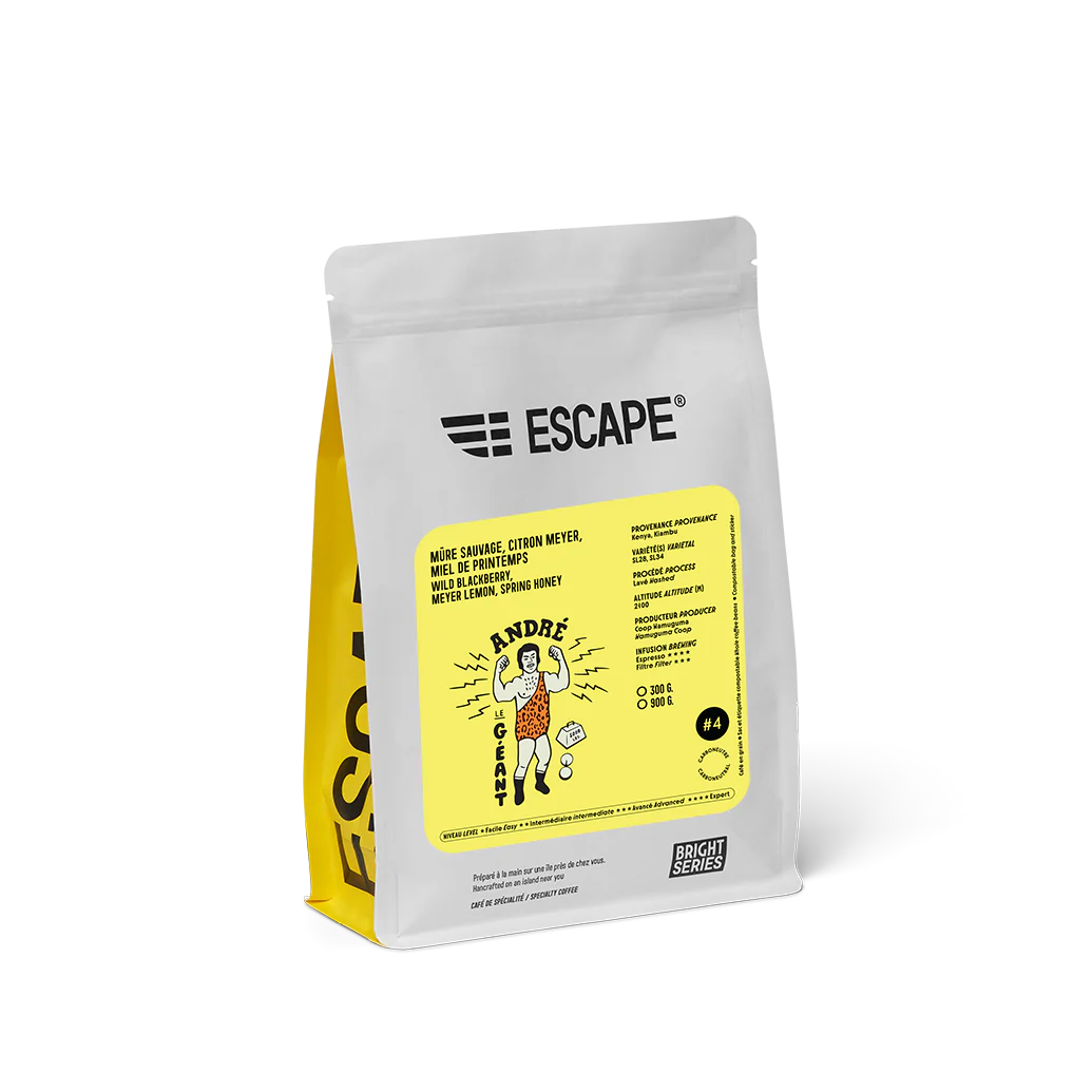 Escape - Sac de Café Café Escape André le Géant 