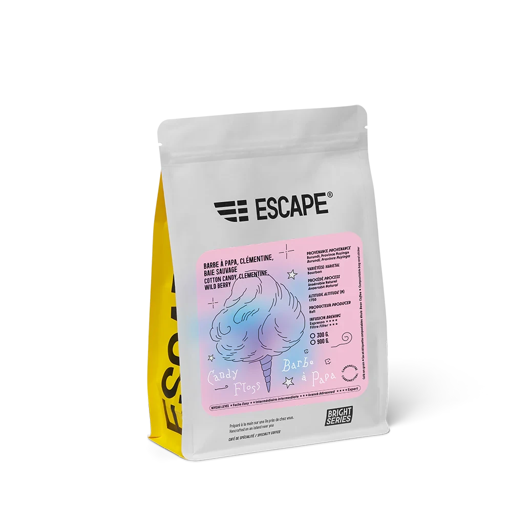 Escape - Sac de Café Café Escape Barbe à Papa 
