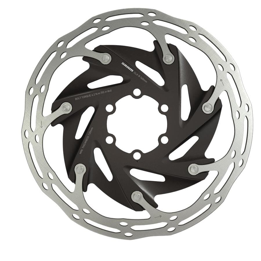 SRAM-Centerline X 6 bolt, 160mm, ISO 6B velocartel 