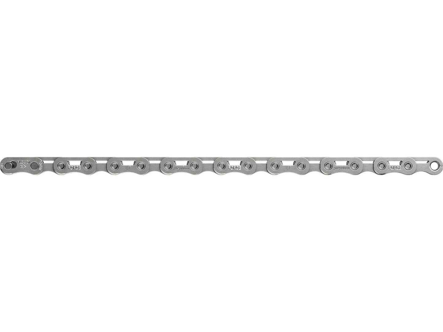SRAM - Chaîne FORCE AXS E1, 12/13 vitesses (126 maillons) Chaînes SRAM 126 Chrome 