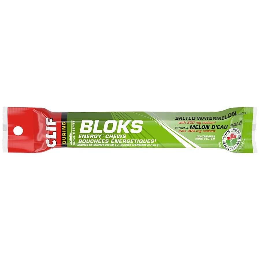 Clif, Bloks, Jujubes, Melon d'eau salé velocartel 