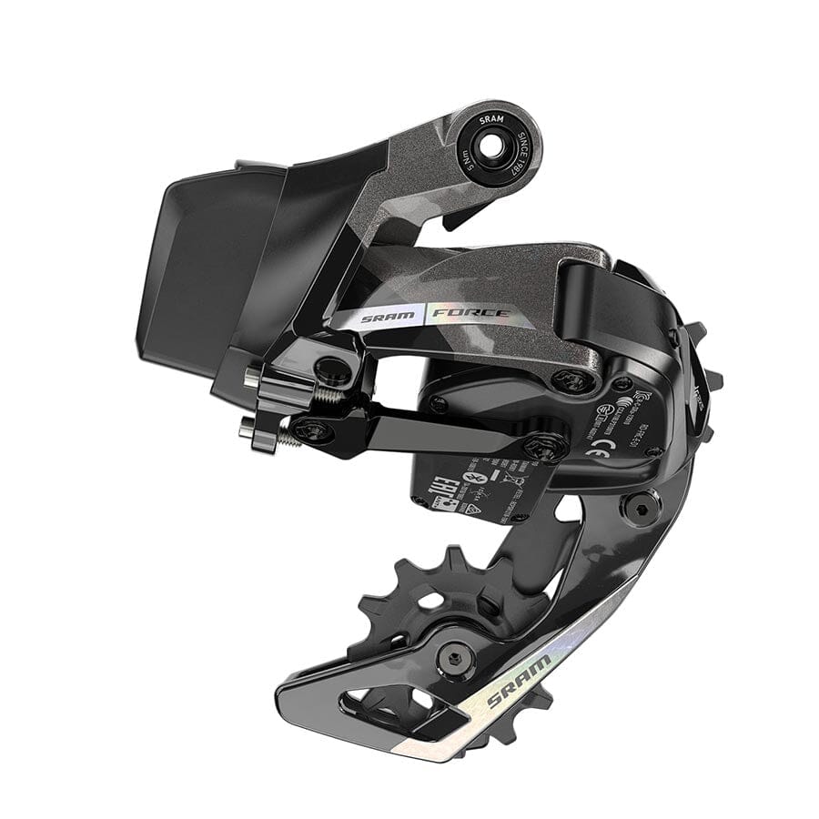 SRAM, Force AXS D2, Dérailleur arrière route, Vitesses: 12, Noir velocartel 