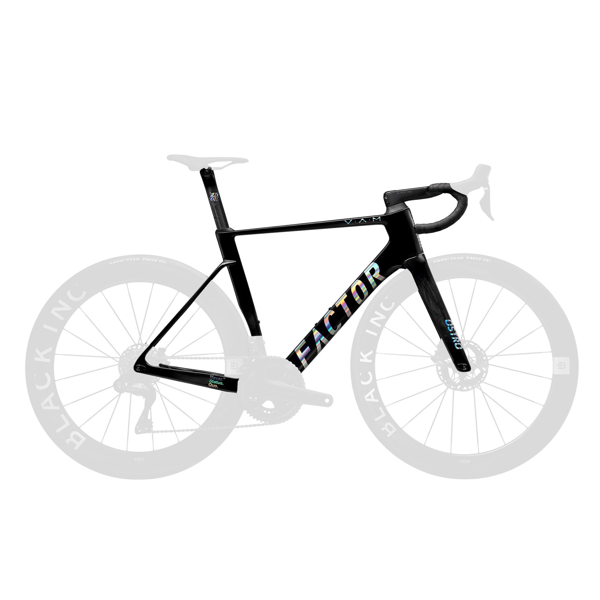 Factor - Ostro VAM 2.0 Premium Package (Frameset) Vélos de route Factor Gloss Chrome Shimano 45cm