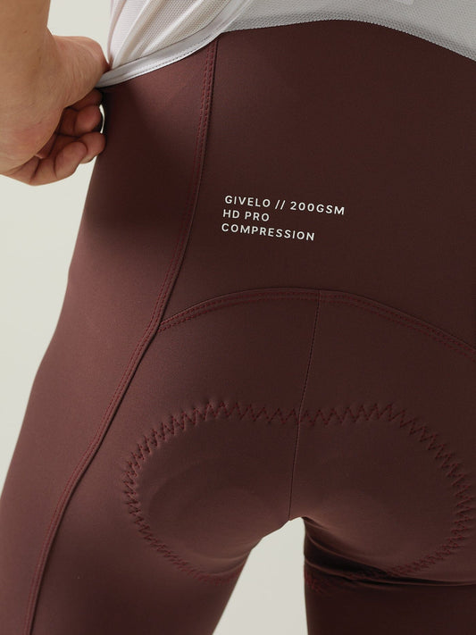 Givelo - Bib HD Pro Homme Bibs Givelo Wine S 