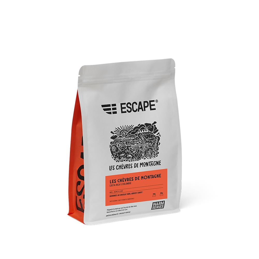 Escape - Café Les Chèvres de Montagne 300g Café Escape 