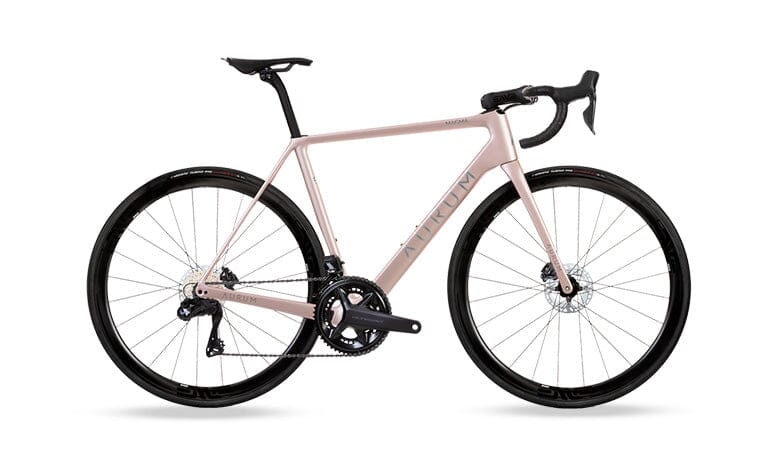 AURUM - Magma Vélos de route AURUM Dolomite Pink Shimano DuraAce 12v /Lightweight 48