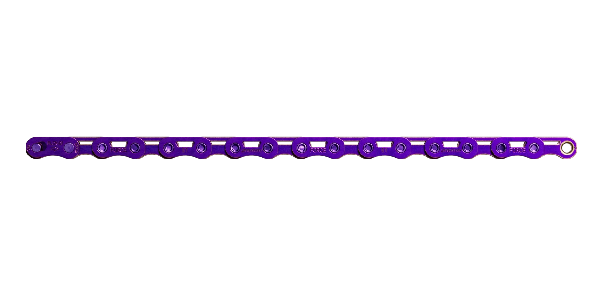 SRAM - Chaîne FORCE AXS E1, 12/13 vitesses (126 maillons) Chaînes SRAM 126 Mauve 