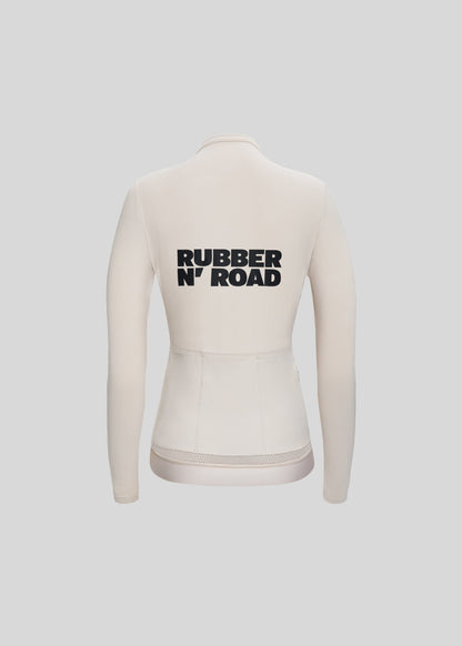 Rubber N' Road - Maillot Long Uniform Winter Femme Maillots Longs Rubber N' Road Fog S 