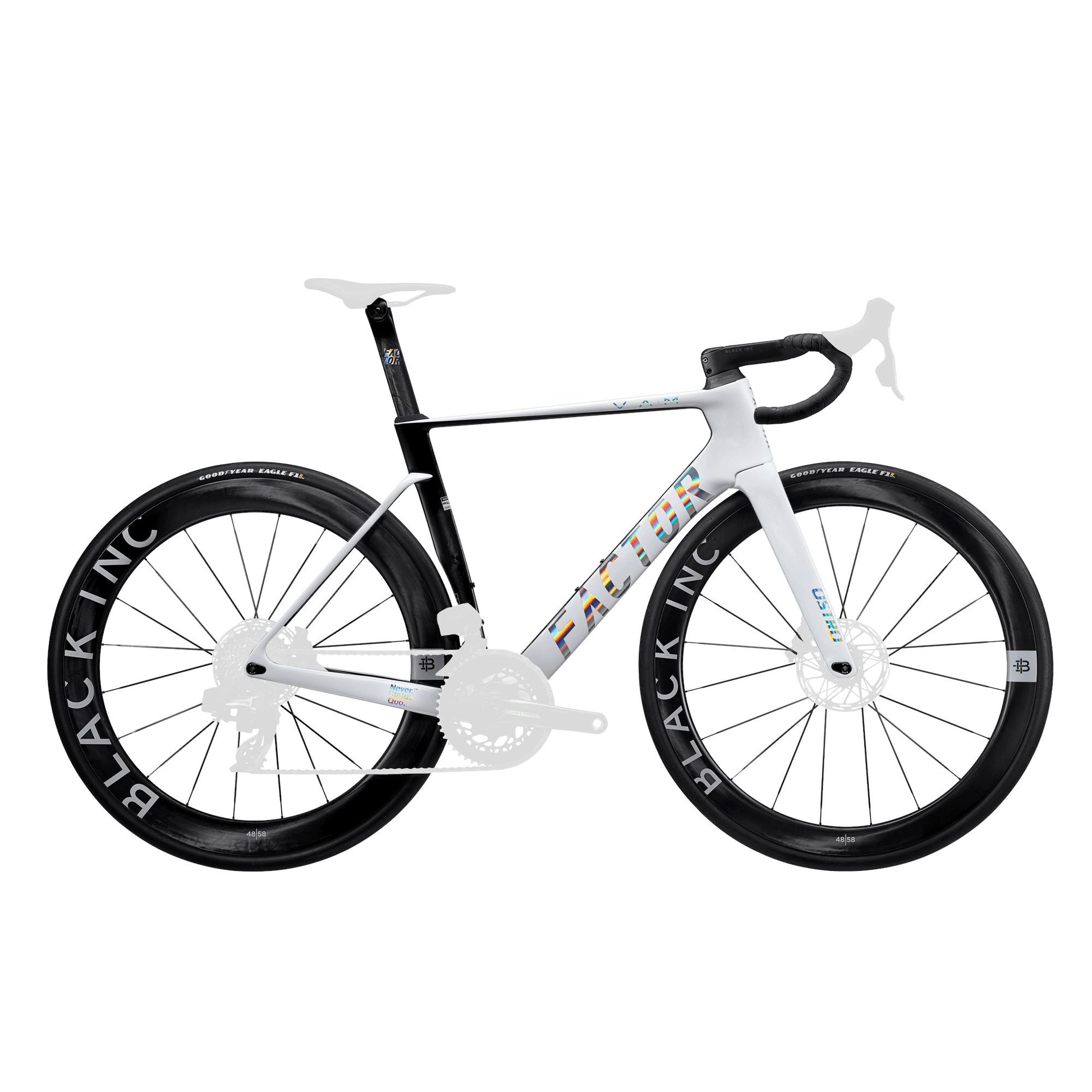 Factor - Ostro VAM 2.0 Premium Package (Frameset/Wheelset) Vélos de route Factor Gloss White Shimano 45cm