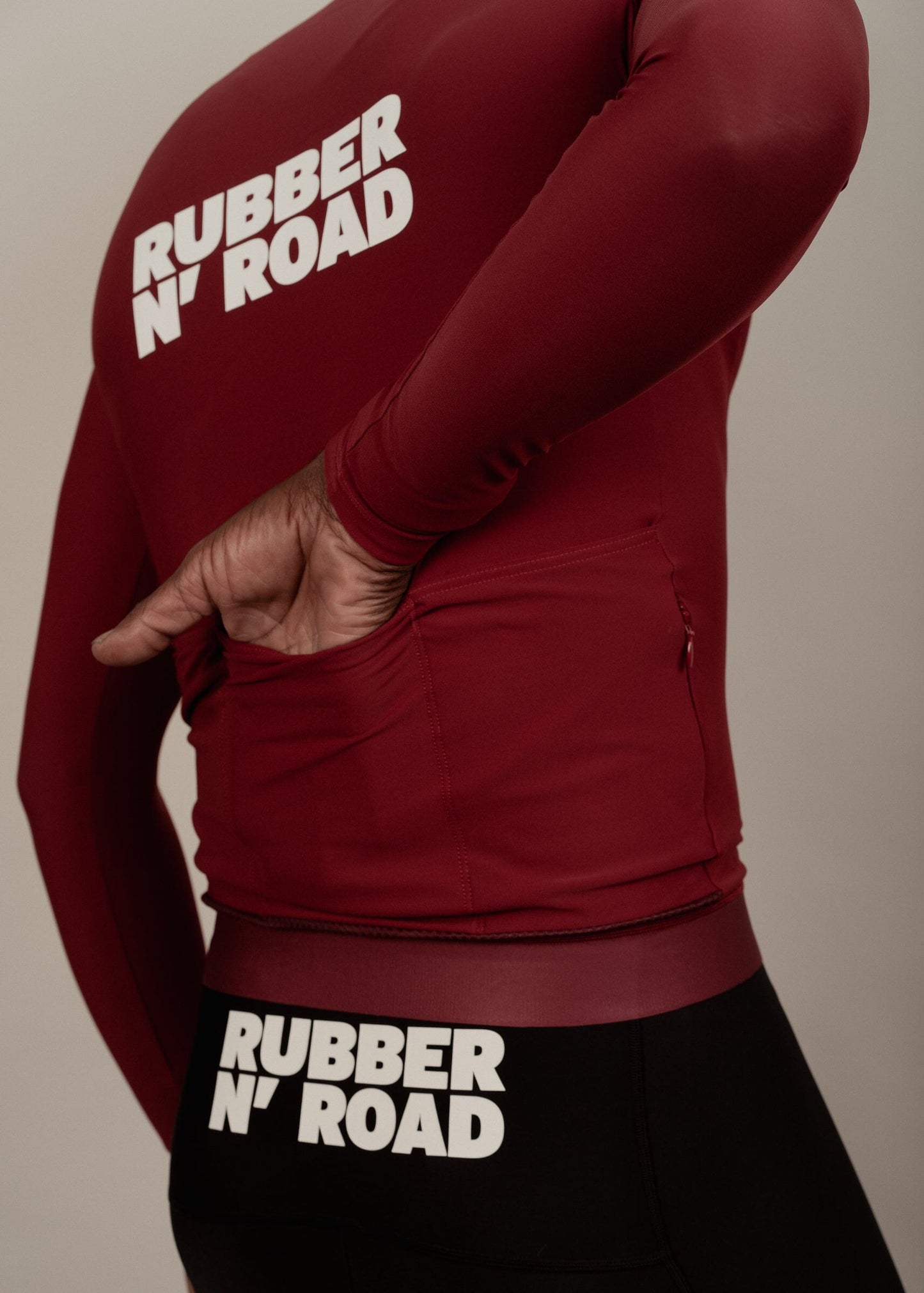 Rubber N' Road - Maillot Long Uniform Winter Homme Maillots Longs Rubber N' Road 