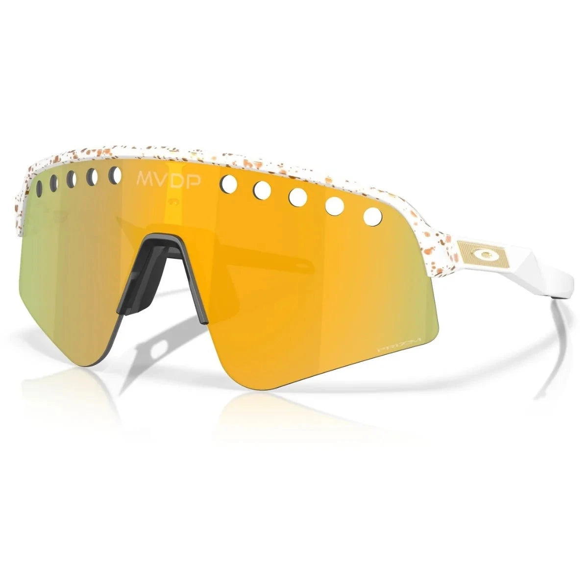 Oakley - Lunettes Sutro Lite Sweep Lunettes Oakley MVDP Red/Gold Splatter W/Prizm 24k 