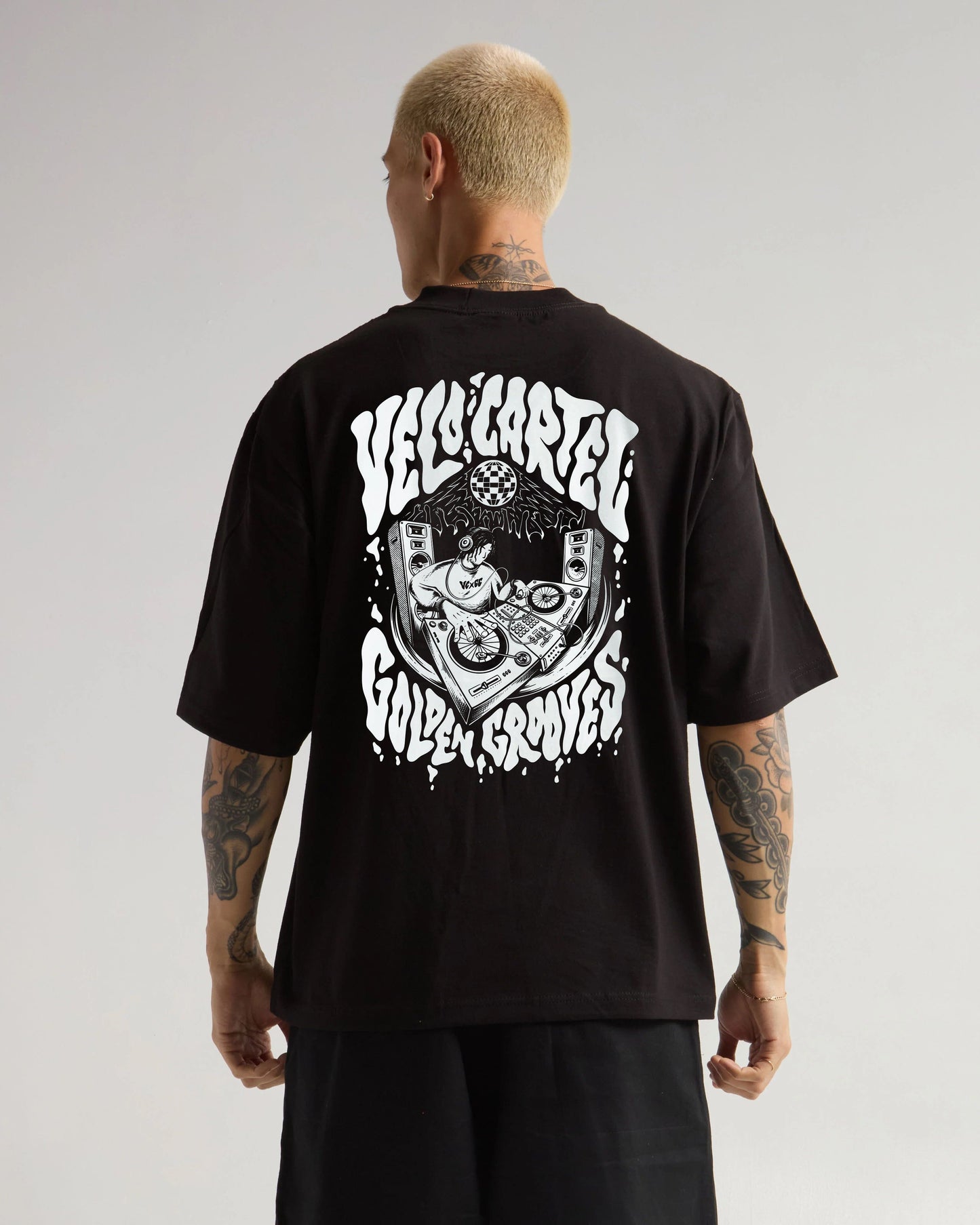 Vélo Cartel x GLDN GRVS - T-Shirt Ride The Groove T-Shirts Vélo Cartel 