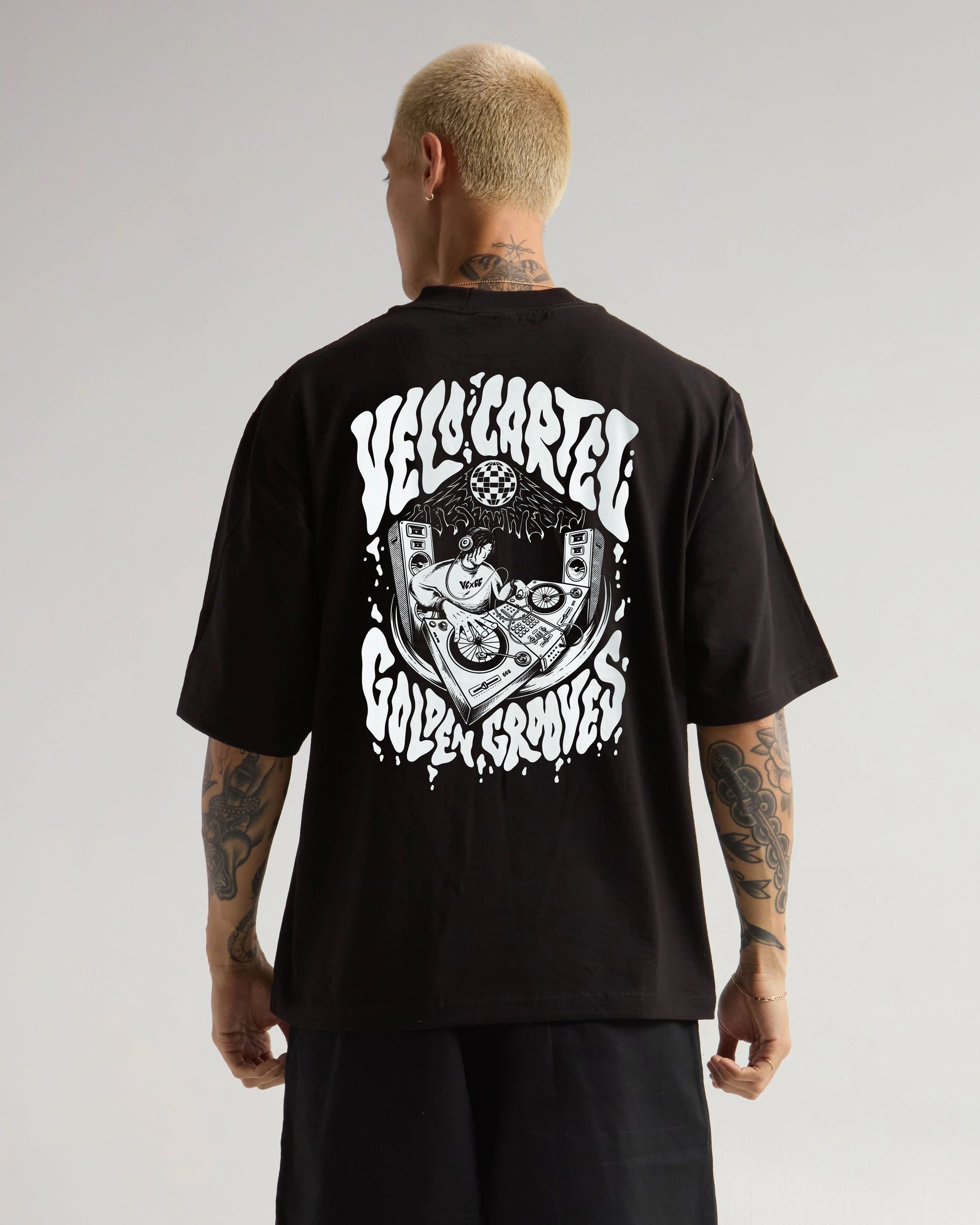 Vélo Cartel x GLDN GRVS - T-Shirt Ride The Groove T-Shirts Vélo Cartel 