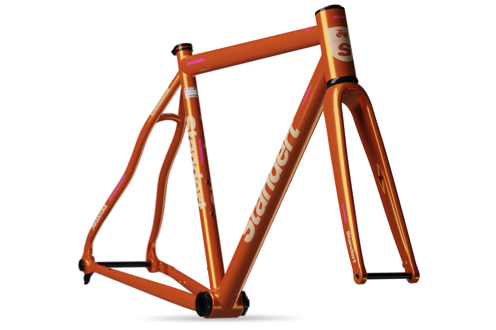 Standert - Cadre Kreissäge RS Vélos de route Standert Peel Off Orange 50cm 