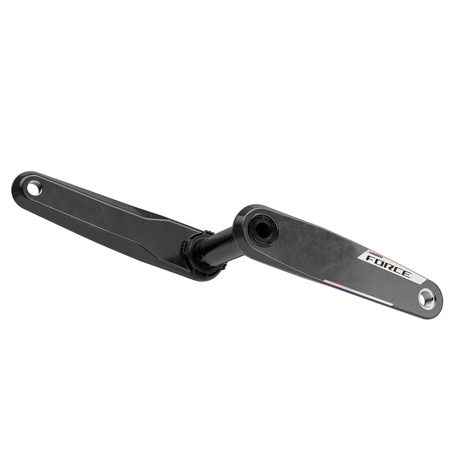 SRAM - Force E1 Crank Arm Assembly, Bras de pédalier, 165mm, DUB, BCD: Direct Mount SRAM 8 Boulons, Noir velocartel 