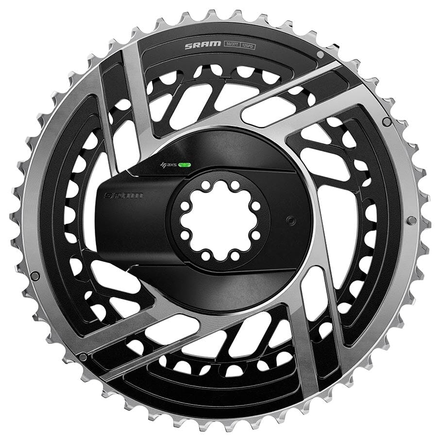 Red AXS E1 Power Kit 2x, Plateau à capteur de puissance, Vitesses: 12, BCD: Direct Mount SRAM 8 Boulons, 50/37 plateaux SRAM 