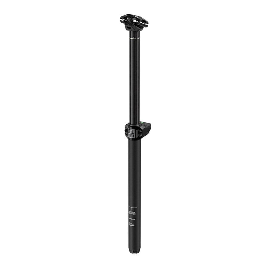 RockShox - Reverb AXS B1, Tige de selle ajustable, 31.6mm, 437mm, Débattement: 150mm, Recul: 0mm, Télécommande: Sans télécommande velocartel 