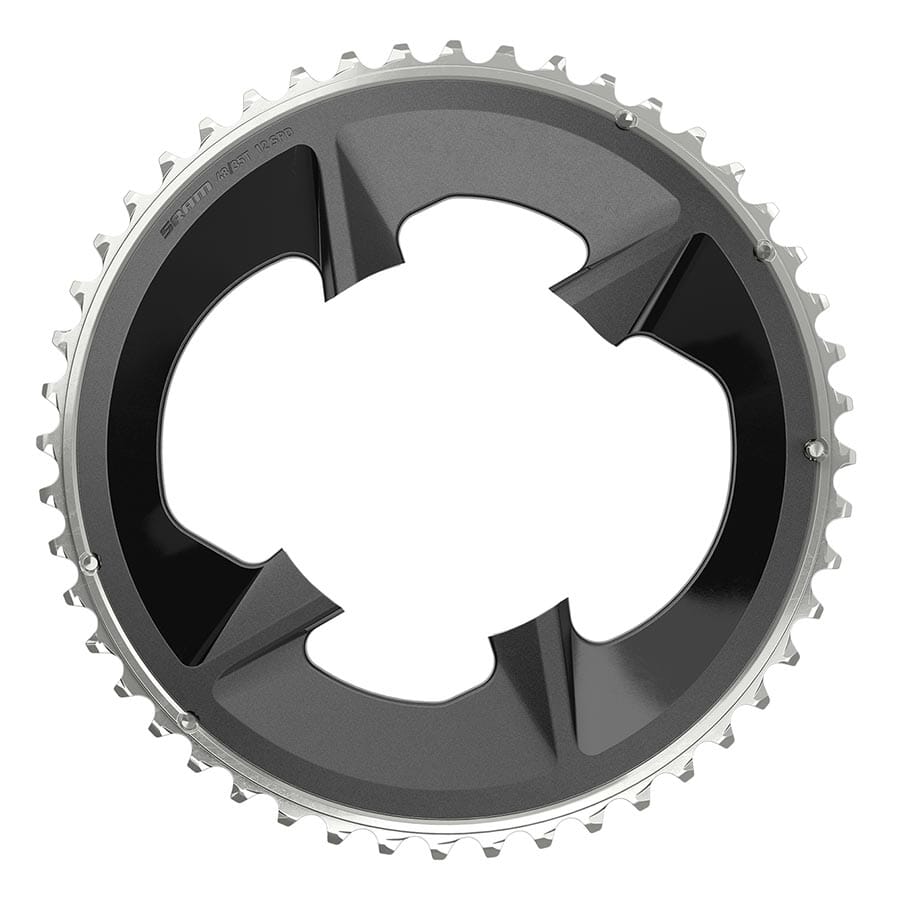 SRAM- Rival D1 2x 107mm, Plateau, Dents: 48, Vitesses: 12, BCD: 107mm, Boulons: 4, Aluminium, Noir velocartel 