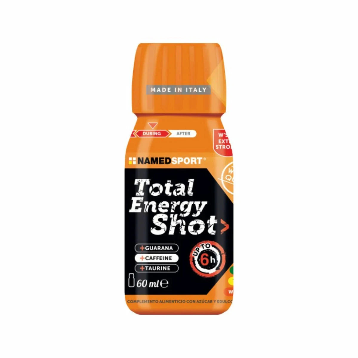 Namedsport - Total energy shot 60ml Nutrition Namedsport Orange 