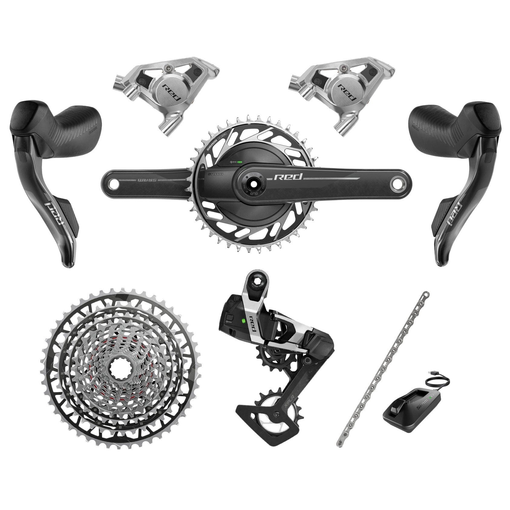 Sram - Groupe Red E1 XPLR 13 vitesses (Powermeter) Pièces SRAM 