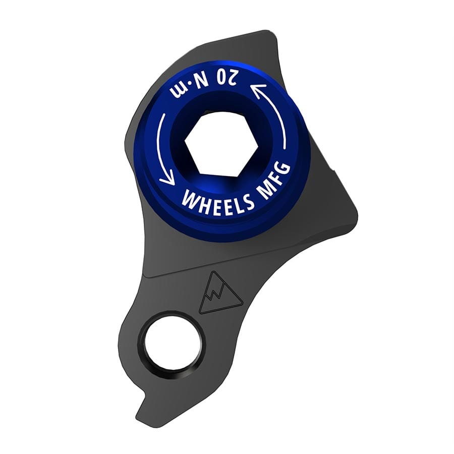 Wheels Manufacturing - DROPOUT-404-02 UDH, Patte de dérailleur, Bleu velocartel 