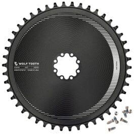 Wolftooth - dm aero plateau pour sram 8-BOLT 46T noir velocartel 
