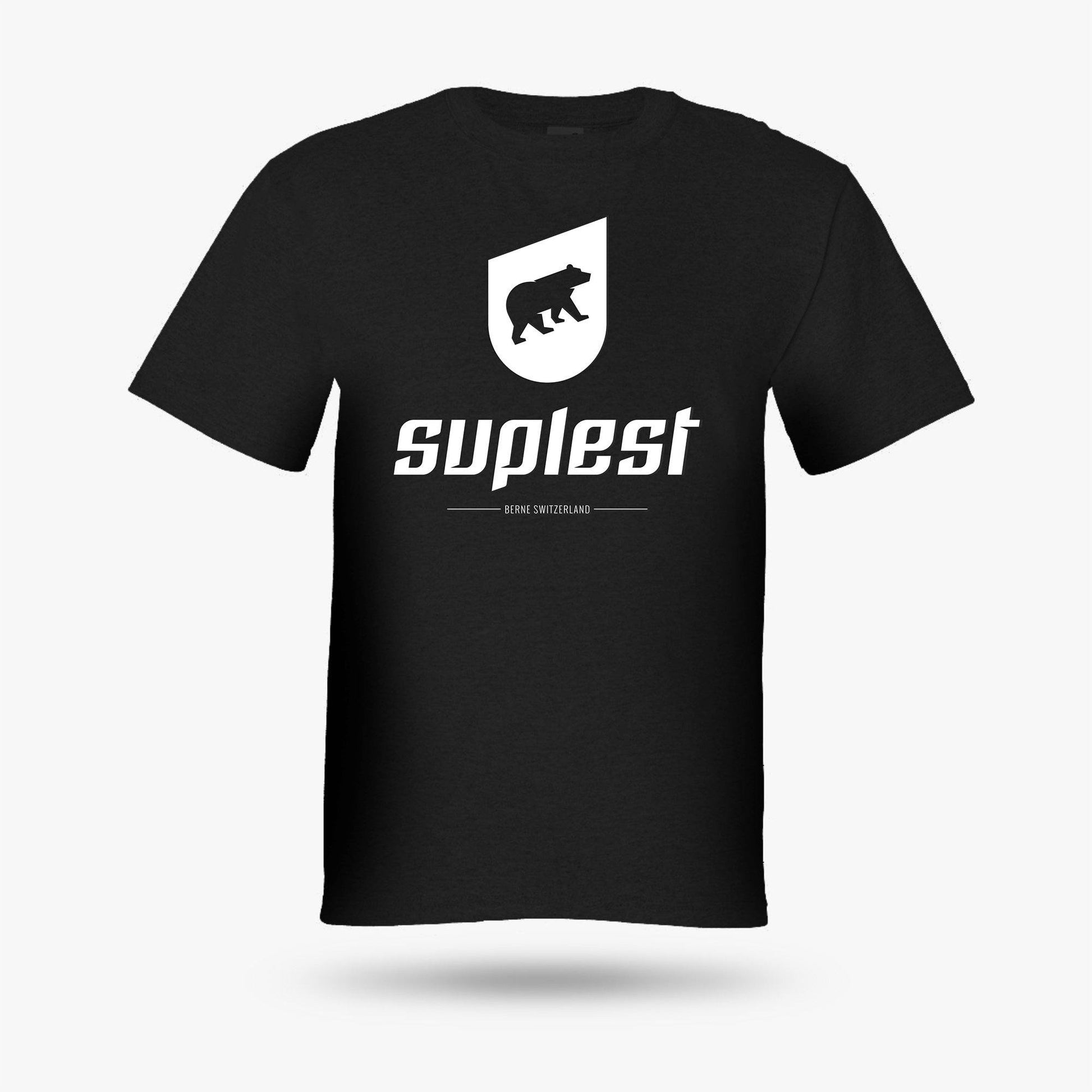 T-Shirt Logo Noir T-Shirts Suplest 