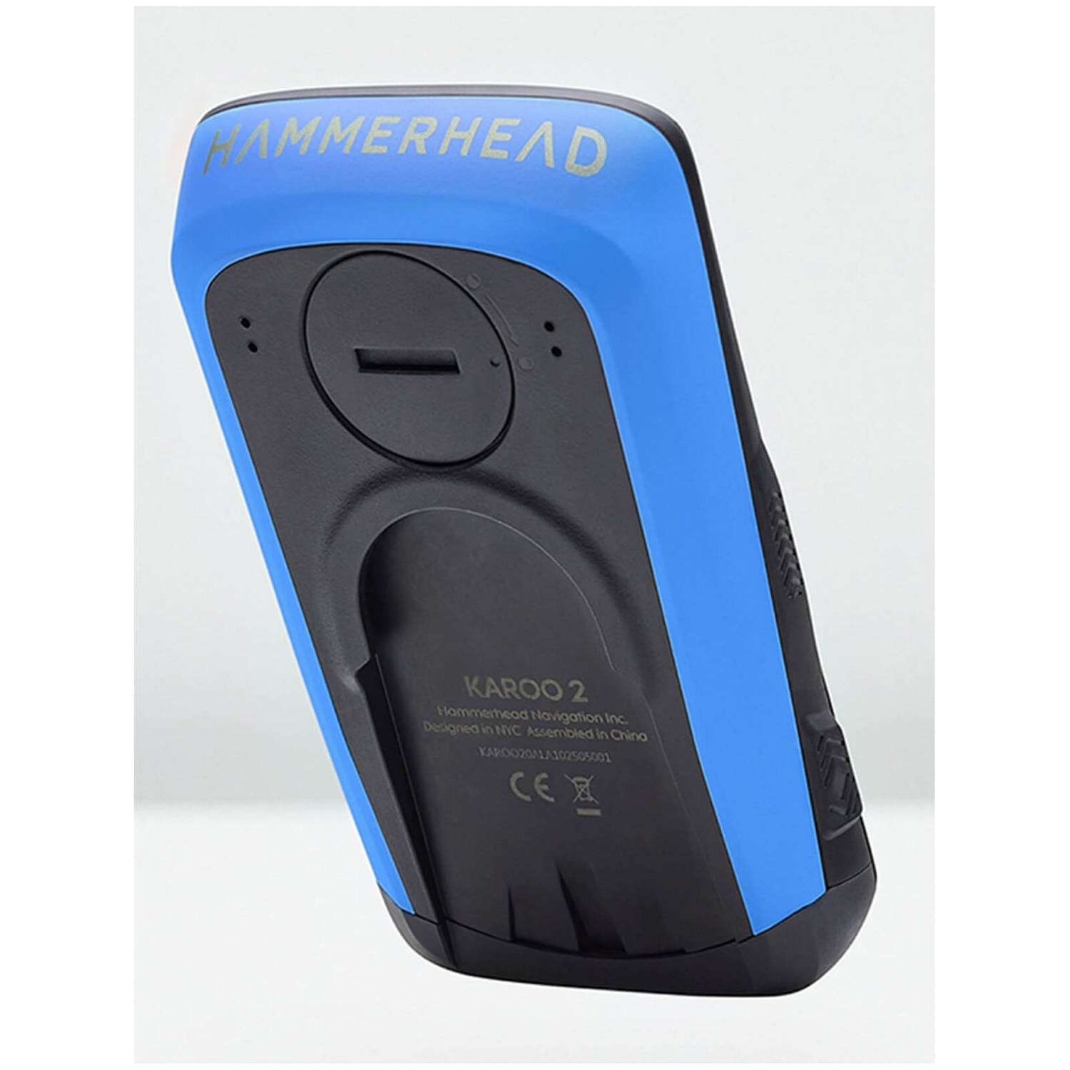 Hammerhead - Coquille Karoo 2 Couleur Personnalisée Cyclomètres GPS Hammerhead Bleu 