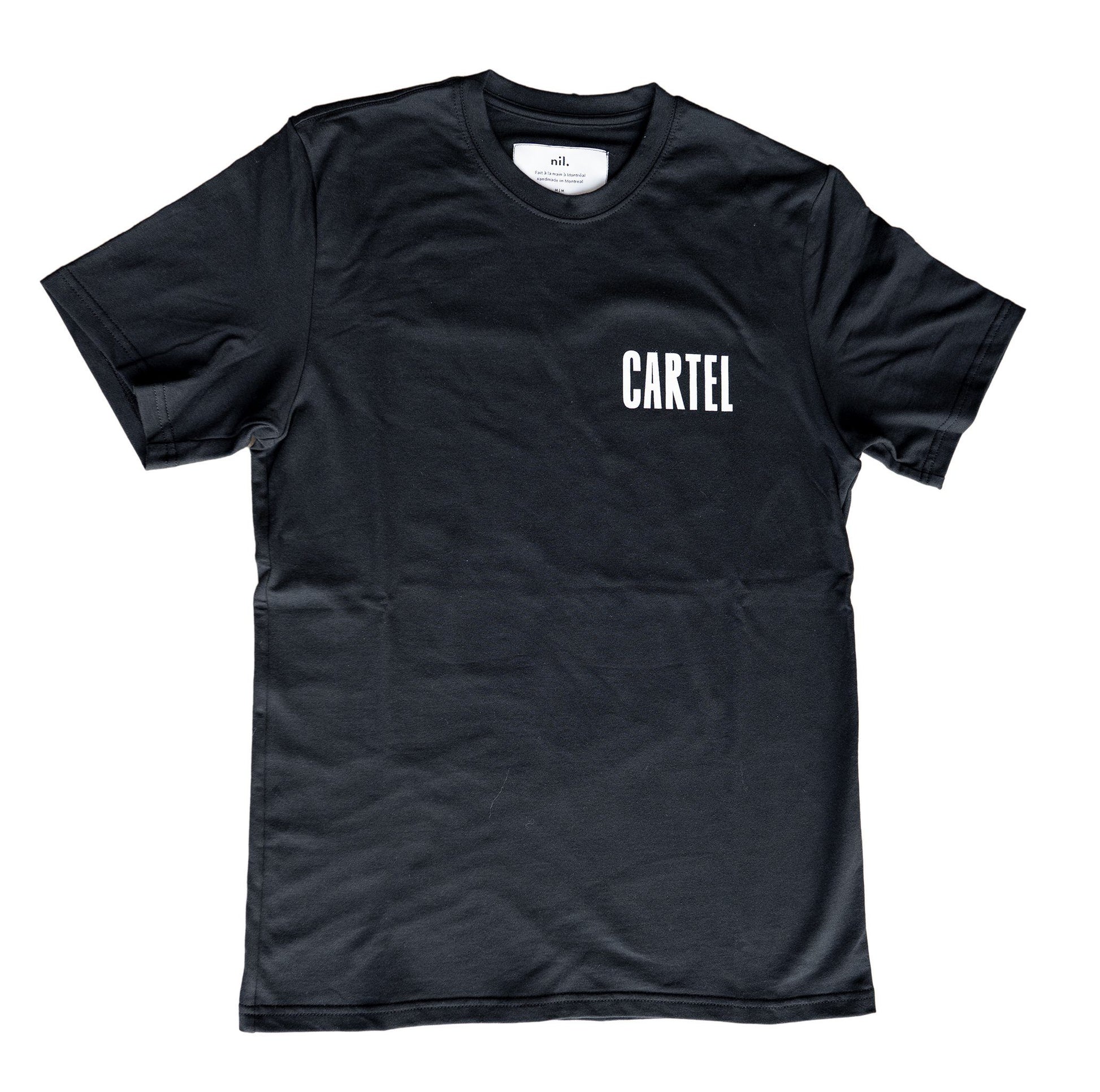 T-shirt Unisexe CARTEL Classique T-Shirts Vélo Cartel Petit Logo S 