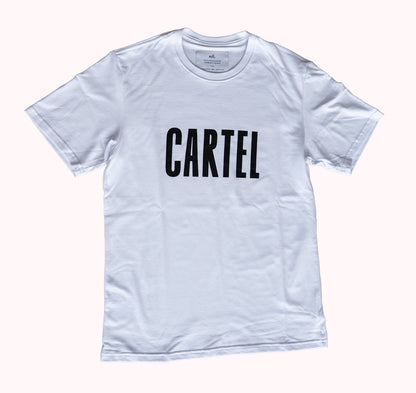 T-shirt Unisexe CARTEL Classique T-Shirts Vélo Cartel Blanc S 