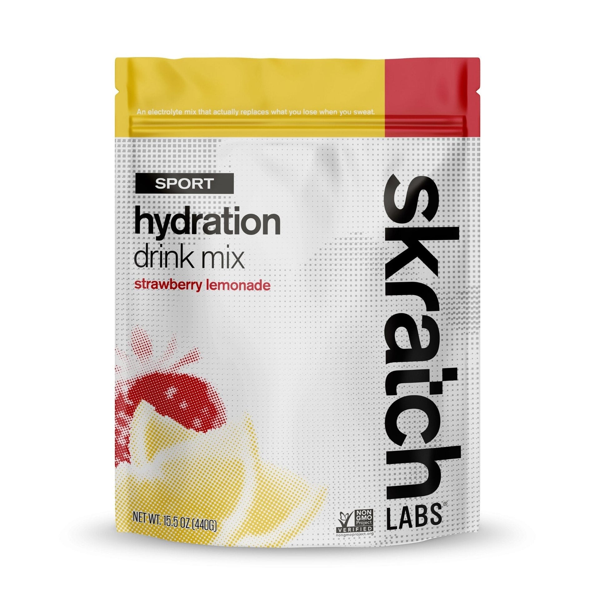 Skratch Labs Hydratation 440G Skratch Framboises Limonade 