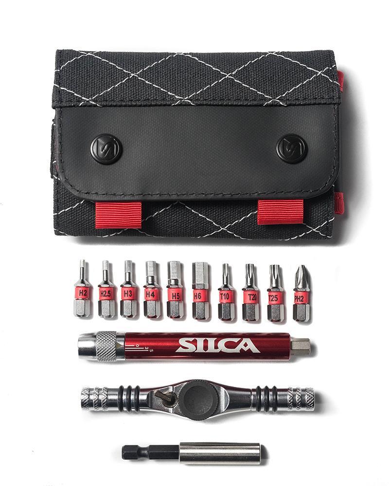 T-RATCHET + TI-TORQUE KIT Outils multifonctions Silca 