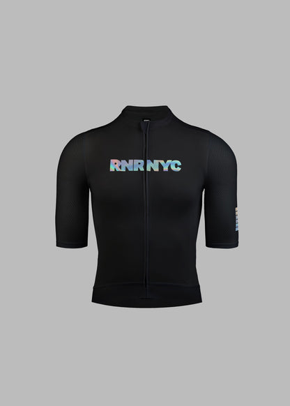 Rubber N' Road - Maillot Race Reverb Homme Maillots Rubber N' Road Noir XS 