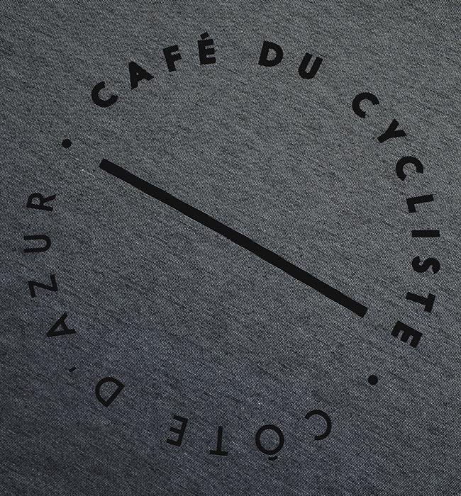 T-shirt Logo Noir T-Shirts Café du Cycliste 