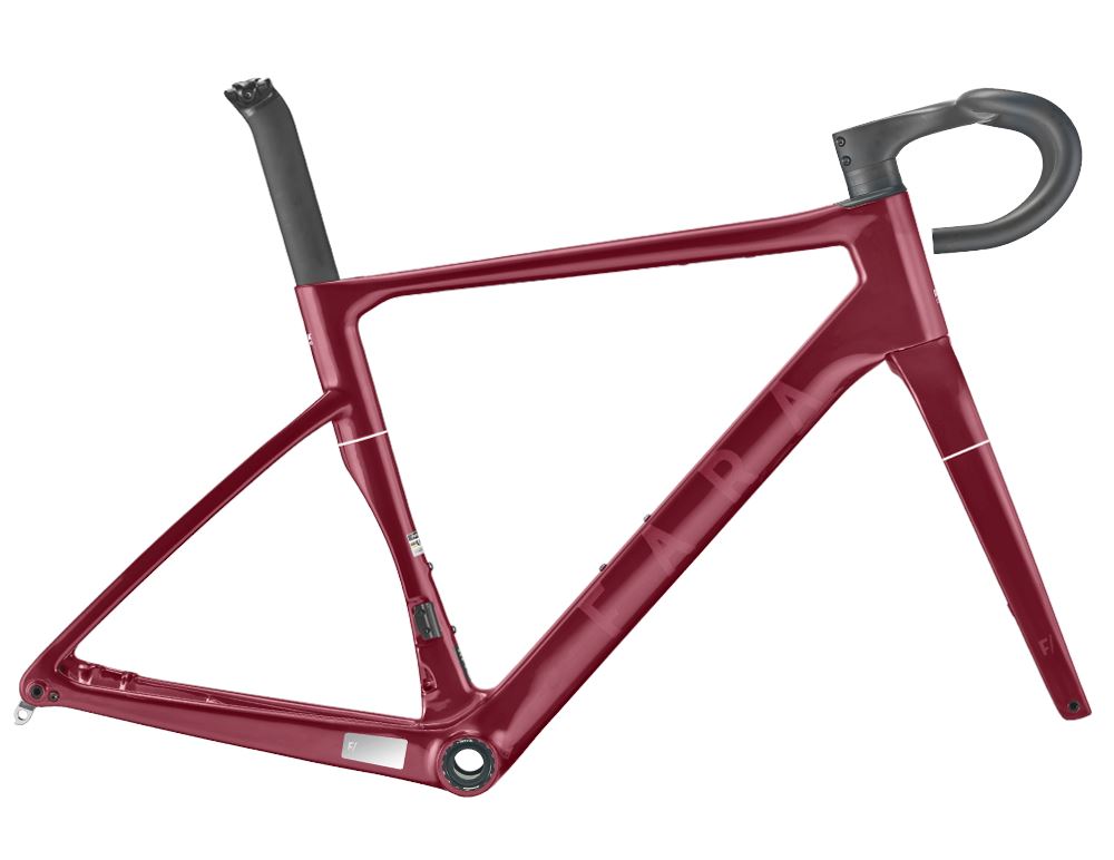 Fara - F/RD frame Fara 48 Morell Red road bikes 