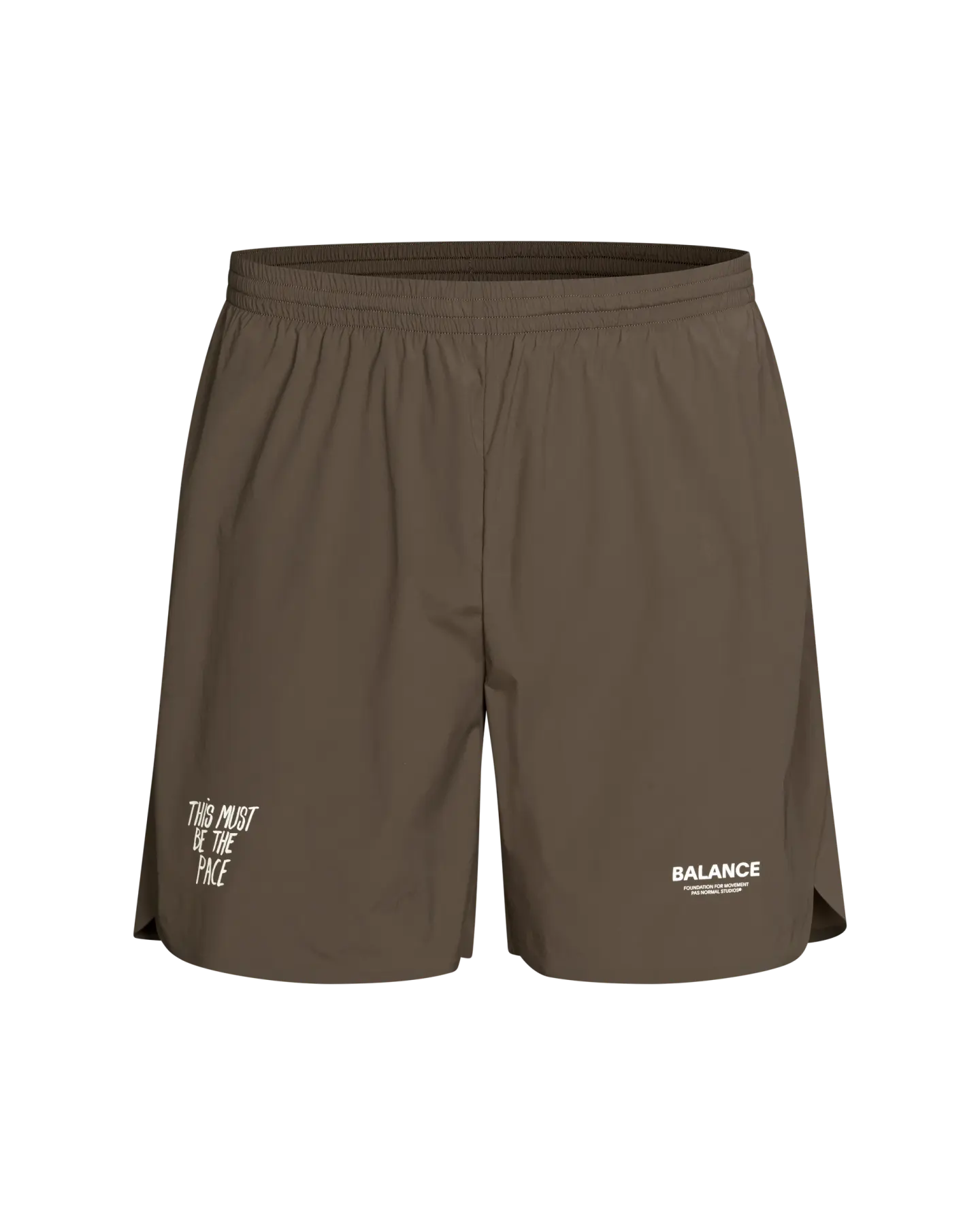 Pas Normal Studios - Shorts Balance Homme Shorts Pas Normal Studios Dusty Brown XS 