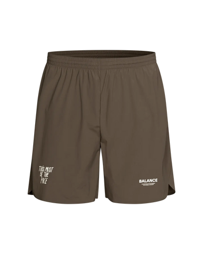 Pas Normal Studios - Shorts Balance Homme Shorts Pas Normal Studios Dusty Brown XS 