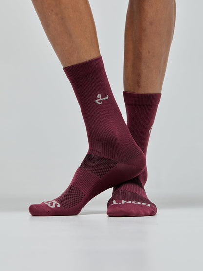 Givelo - Socks G-Socks Unisex Socks Givelo Merlot 