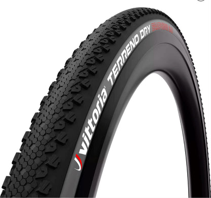 Vittoria - Terreno Dry Gravel Graphene 2.0 Tires Vittoria 38mm Black 