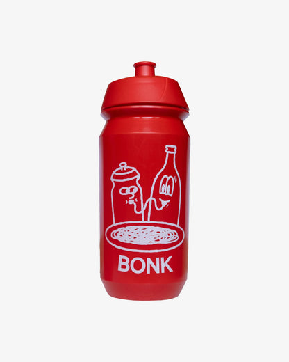 Bonk Cycling Club - Bidon Carb Love Bidons Bonk Cycling Club Deep Red 