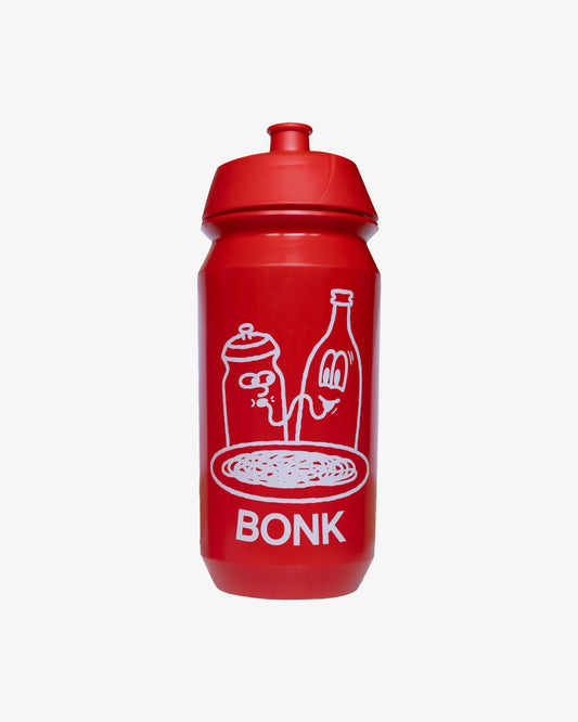 Bonk Cycling Club - Bidon Carb Love Bidons Bonk Cycling Club Deep Red 