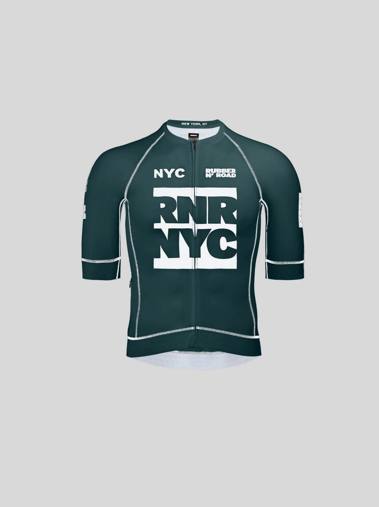 Rubber N' Road - Jersey Impact Homme Maillots Rubber N' Road Forest Green XS 